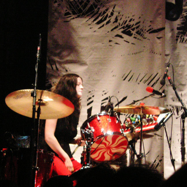 Meg White, Saturday, 2005.08.13, Greek Theatre, U.C. Berkeley, CA